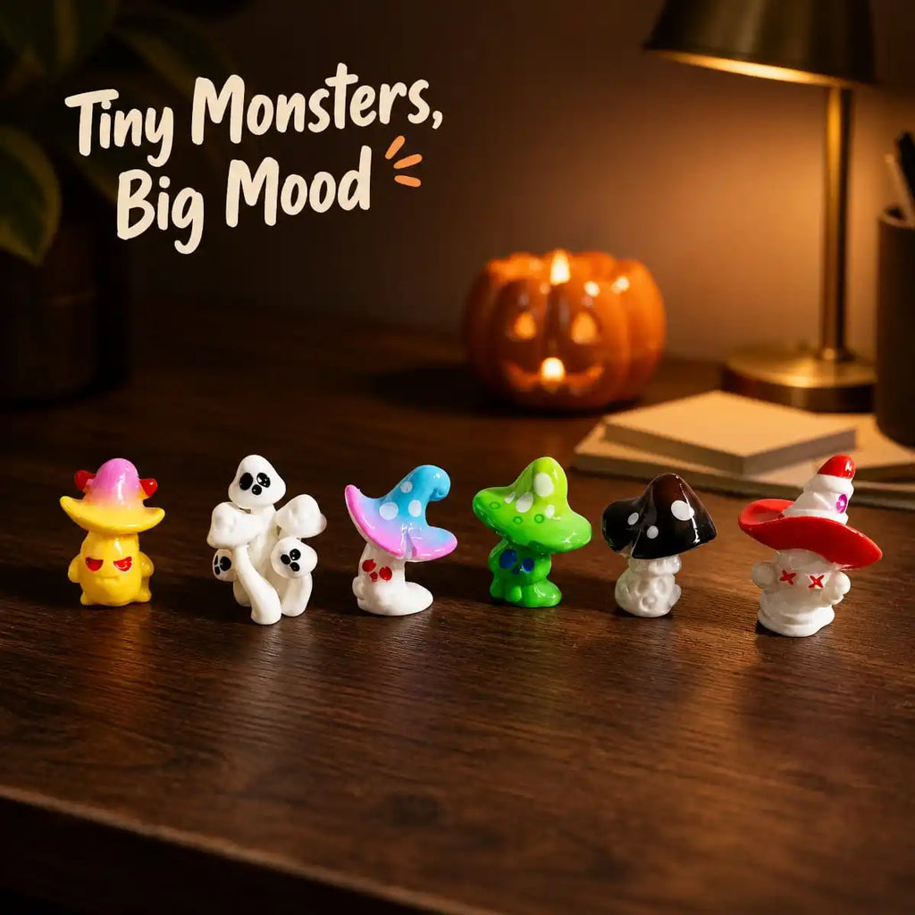 Tiny Monster Mushroom Set