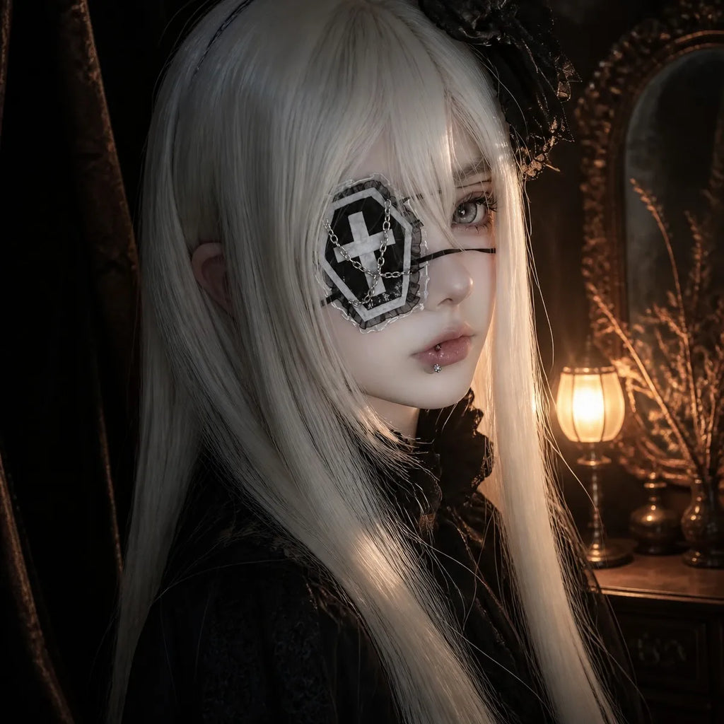 Coffin Cross Eye Patch