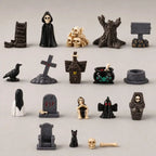 Miniature Graveyard Scene Set