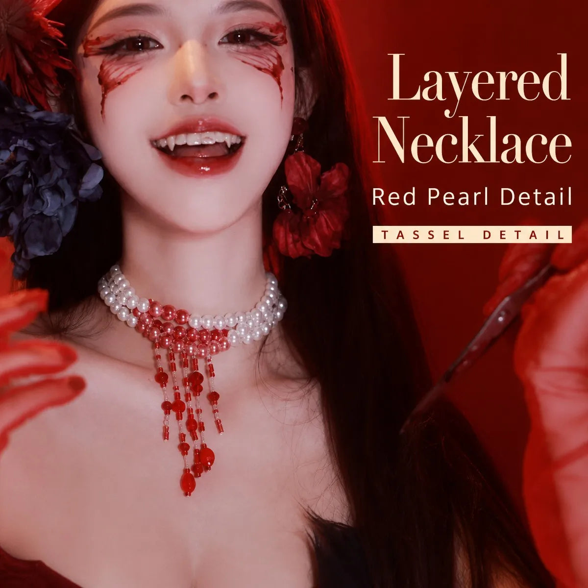 Dripping Pearl Choker