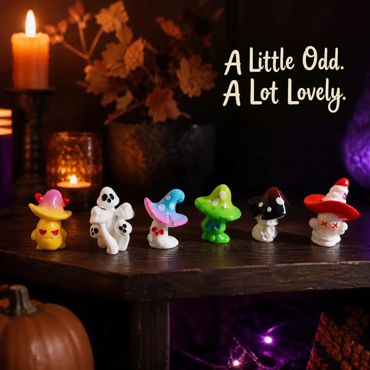 Tiny Monster Mushroom Set