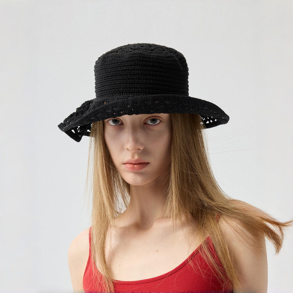 Retro Knitted Bucket Hat - Modomu