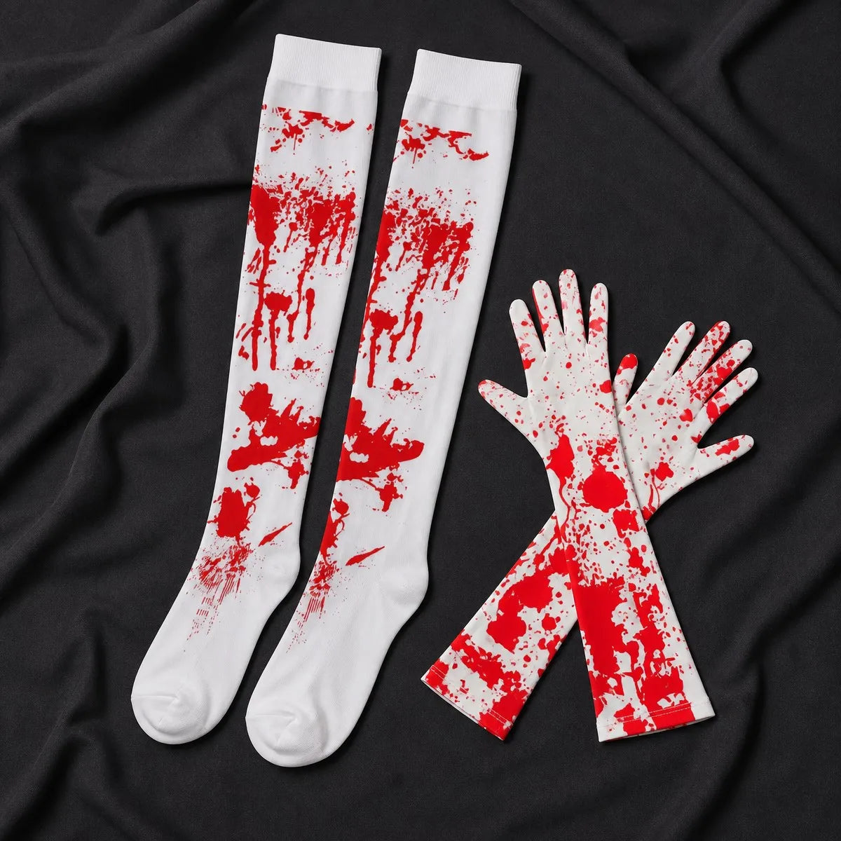 Blood Splatter Sock Set