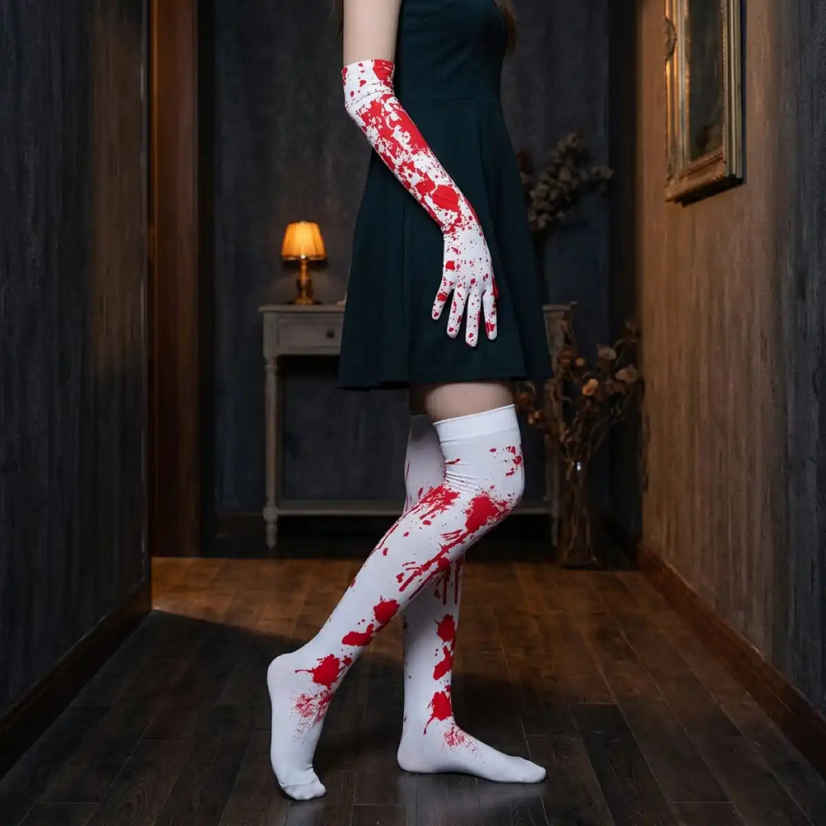 Blood Splatter Sock Set