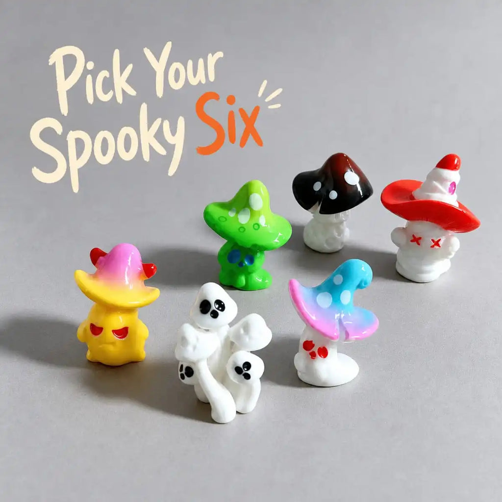Tiny Monster Mushroom Set