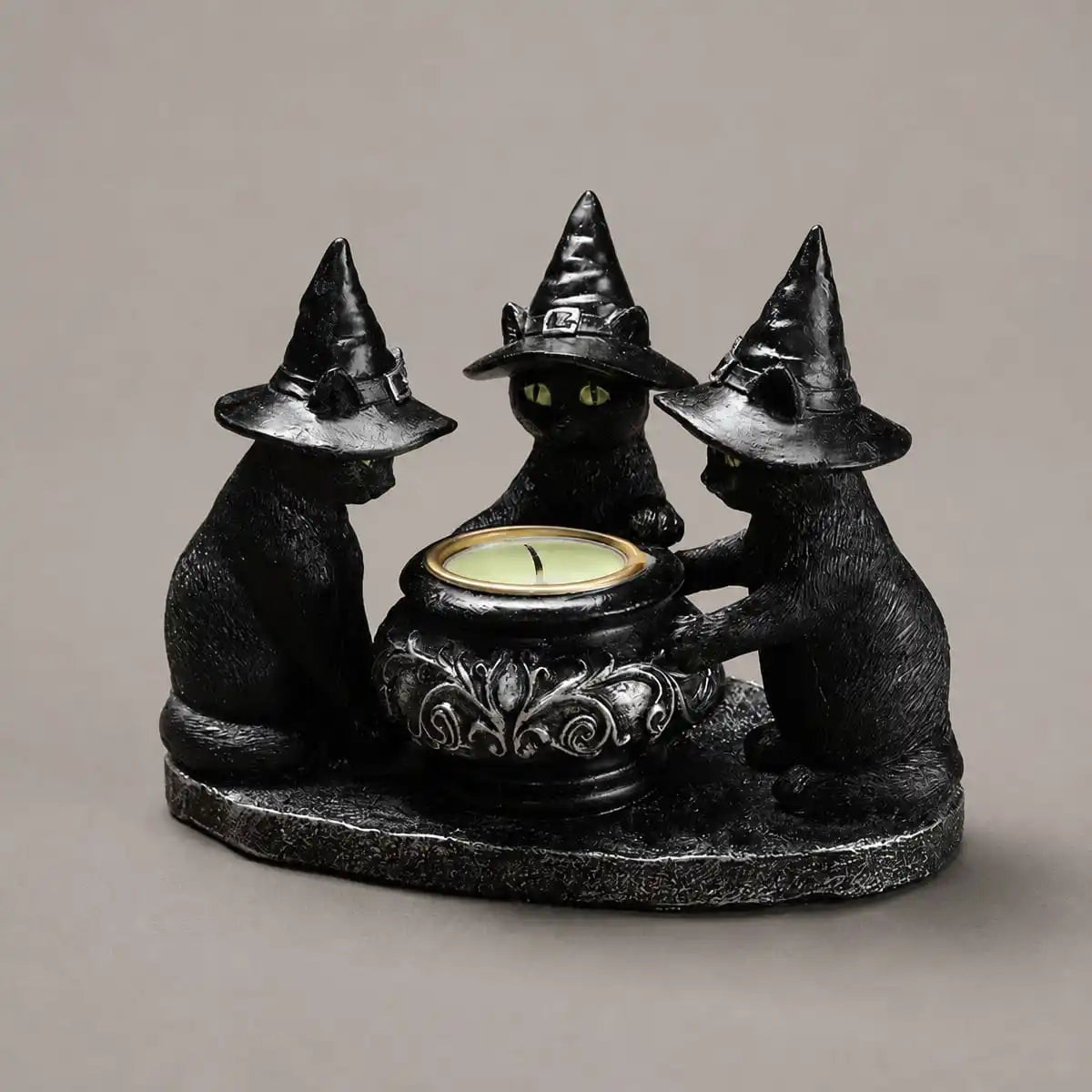 Robed Ghost Candle Pair