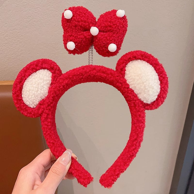 Cute Bear Plush Headband - Modomu