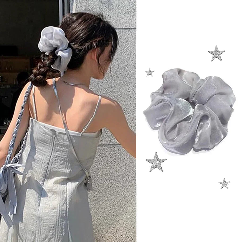 Satin Ponytail Headband Holder - Modomu