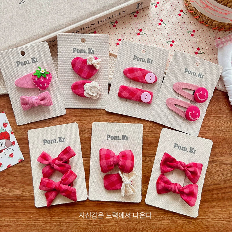 Cartoon Bow Lace Hairpin