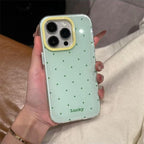 Tiny Dot Glossy iPhone Case