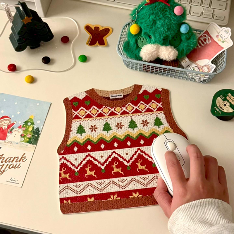 Knitted Sweater Mouse Pad