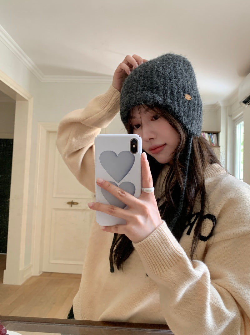 Knitted Balaclava Hat With Coverage