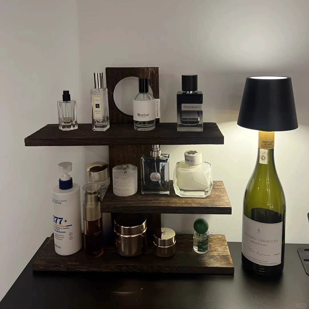 Solid Wood Medieval Perfume Rack