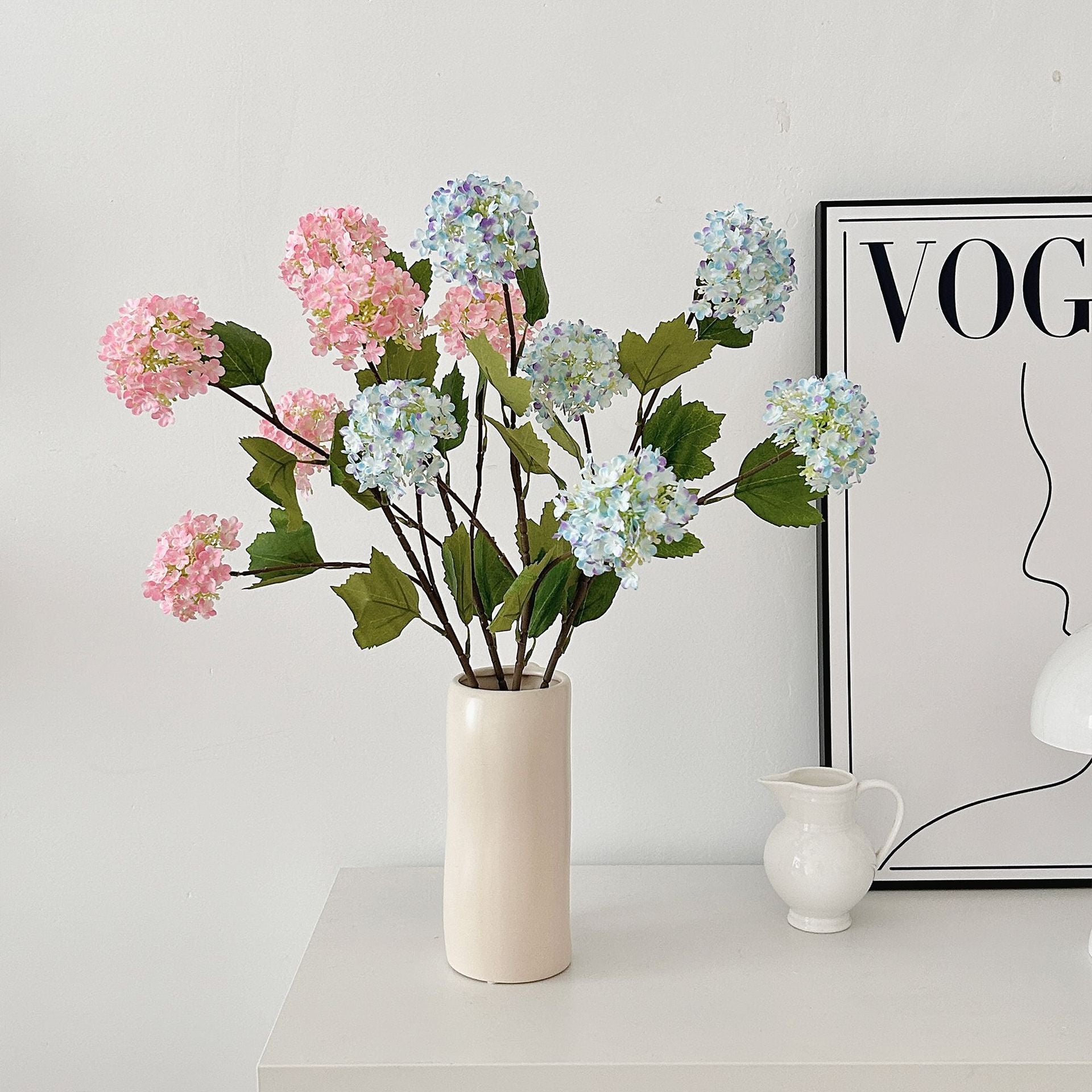 Hydrangea Artificial Flower Stem