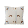 Korean Bow Throw Pillow Cover