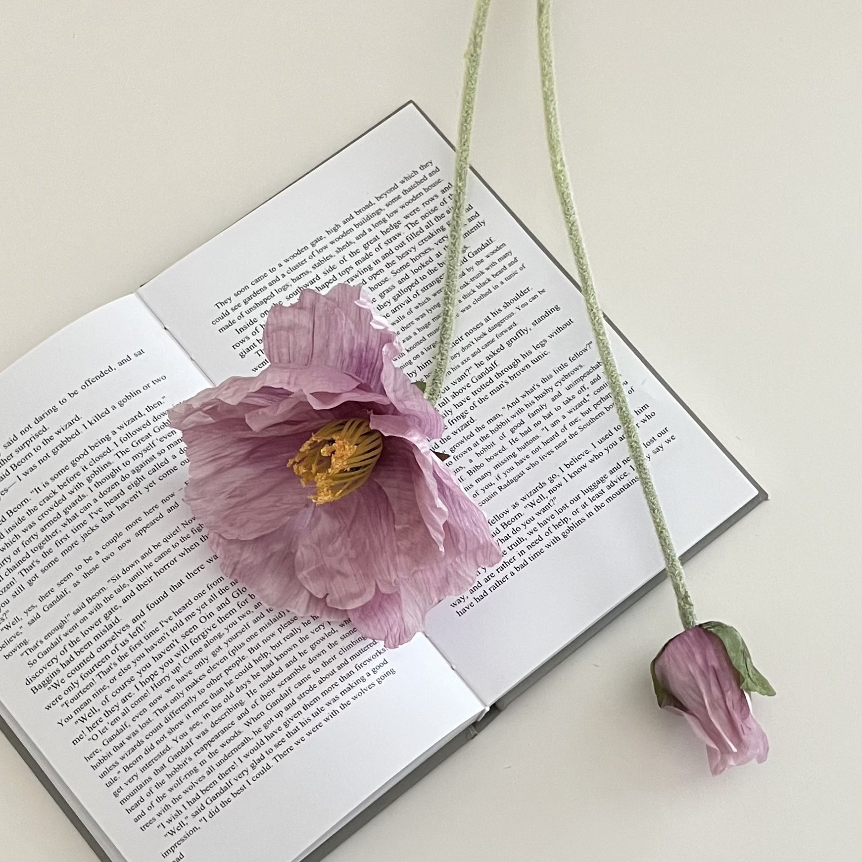 Realistic Poppy Silk Stems - Modomu