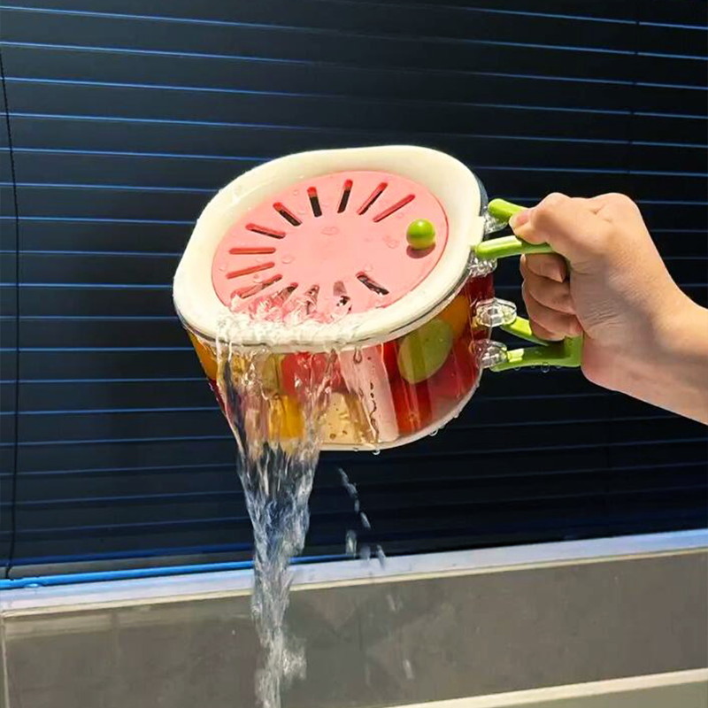 Creamy Style Draining Basket
