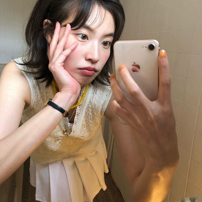 Yellow Chalcedony Agate Necklace