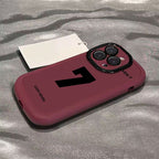 Lucky Seven Puffy iPhone Case – Classic Neutrals