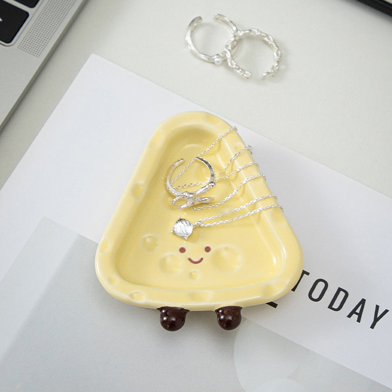Creative Ceramic Cheese Plate Ornament - Modomu