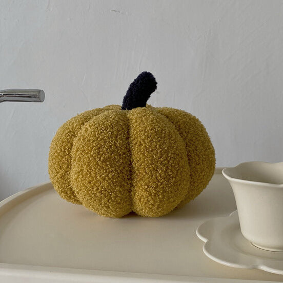 Polka Dot Pumpkin Throw Pillow - Modomu