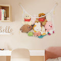 Handwoven Toy Storage Mesh Pocket