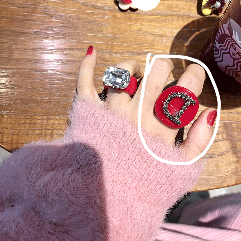 Personalized Pearl Detail Ring - Modomu