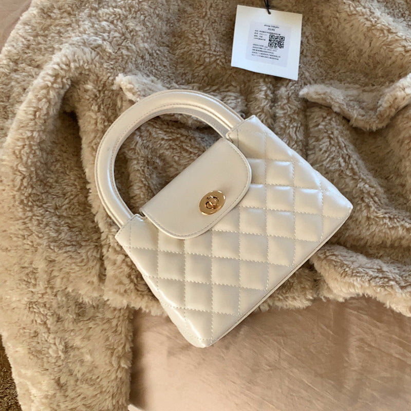 Quilted Top Handle Bag