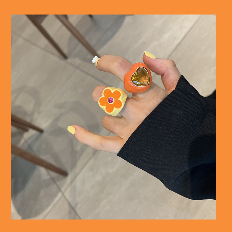 Acrylic Gem Statement Ring - Modomu