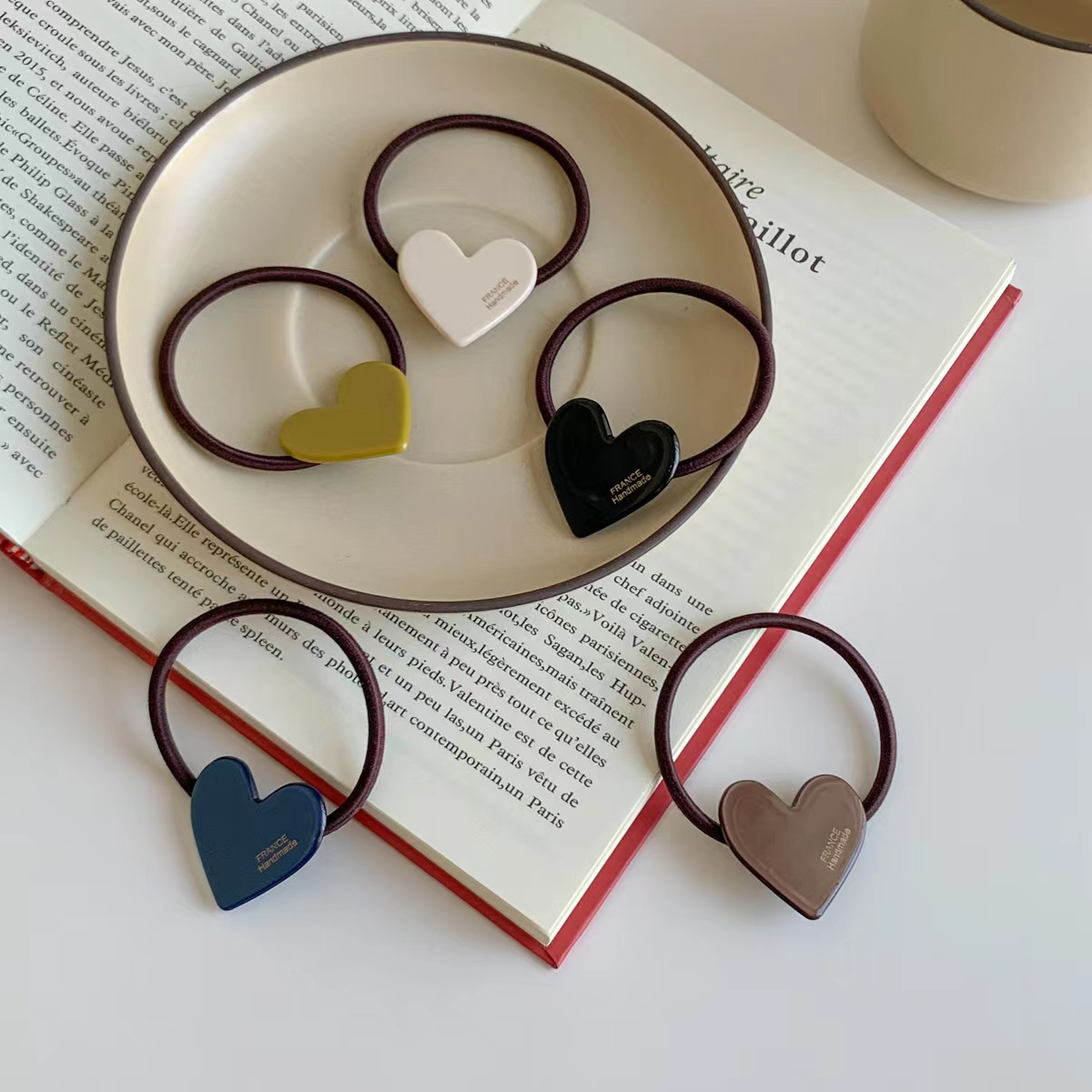 Gold Love Hair Rope Band
