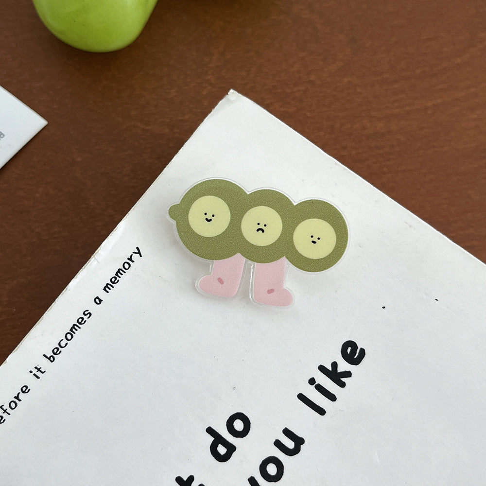 Cute Vegetable Acrylic Brooch - Modomu