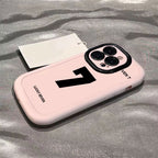 Lucky Seven Puffy iPhone Case – Classic Neutrals