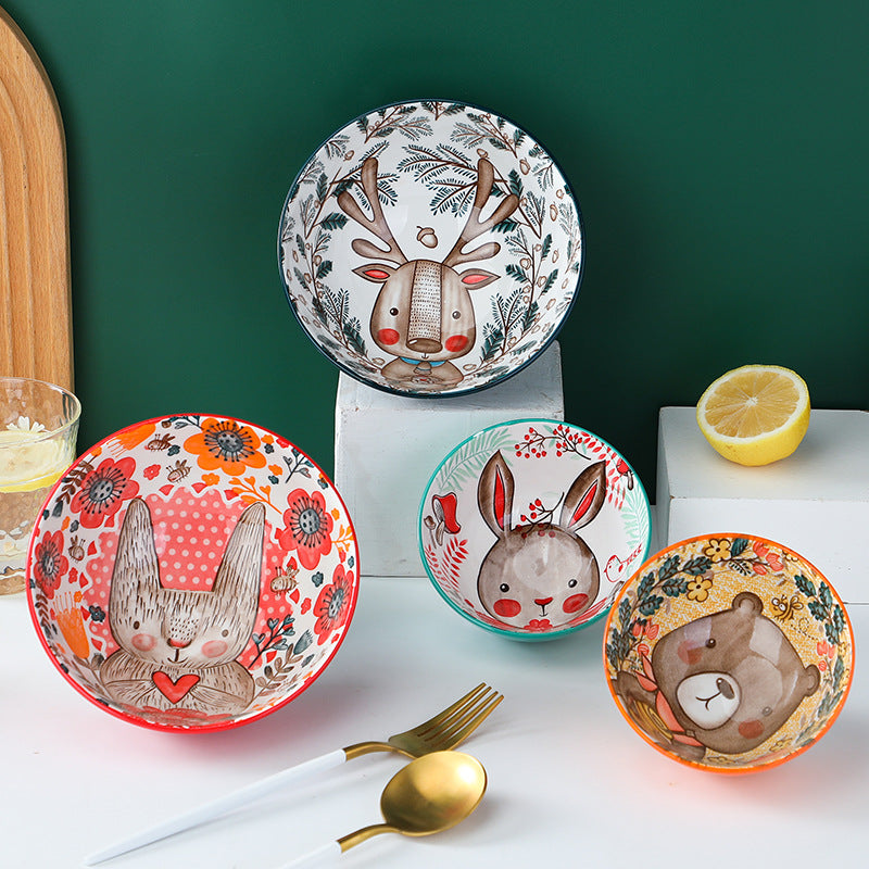 Cartoon Ceramic Children's Bowl - Modomu