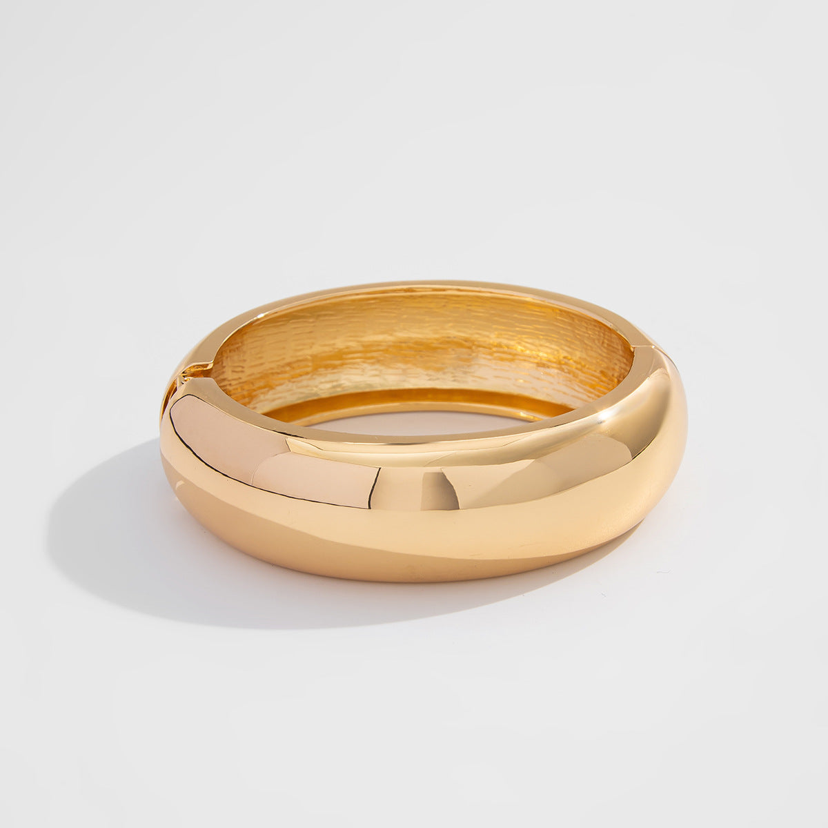 Gold Spring Bangle