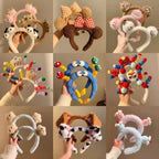 Cute Bear Plush Headband - Modomu