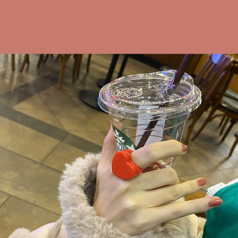 Vintage Acrylic Love Ring - Modomu