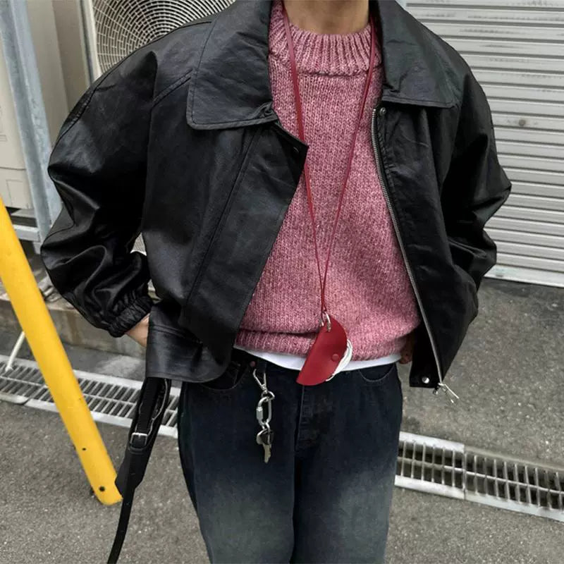 Mini Leather Storage Necklace