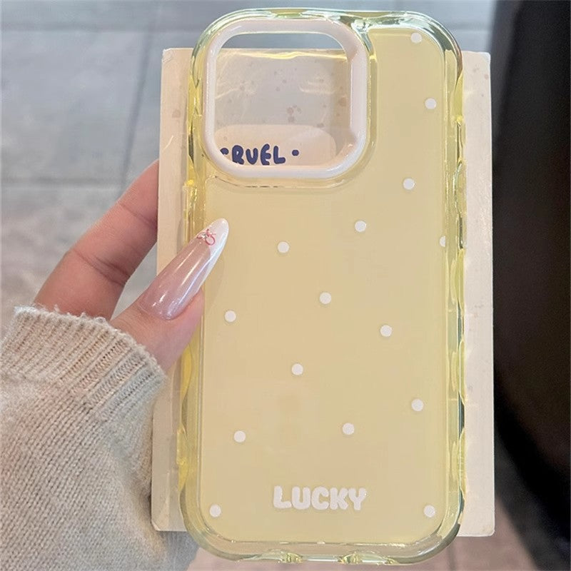 Lucky Dot Jelly iPhone Case