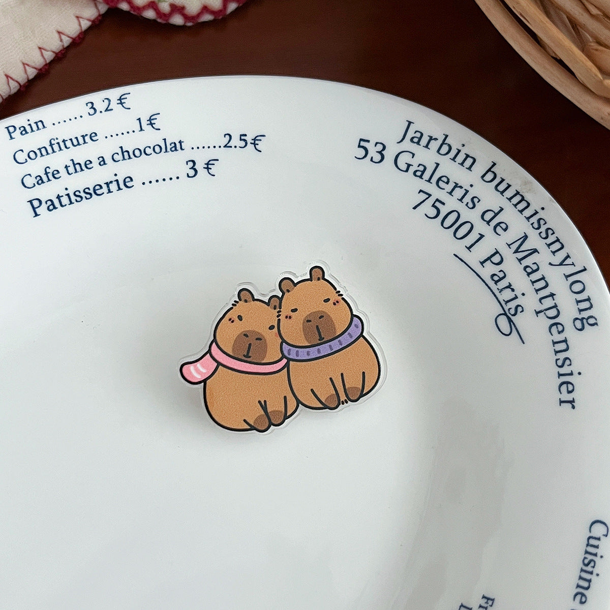 Cartoon Acrylic Reward Brooch - Modomu