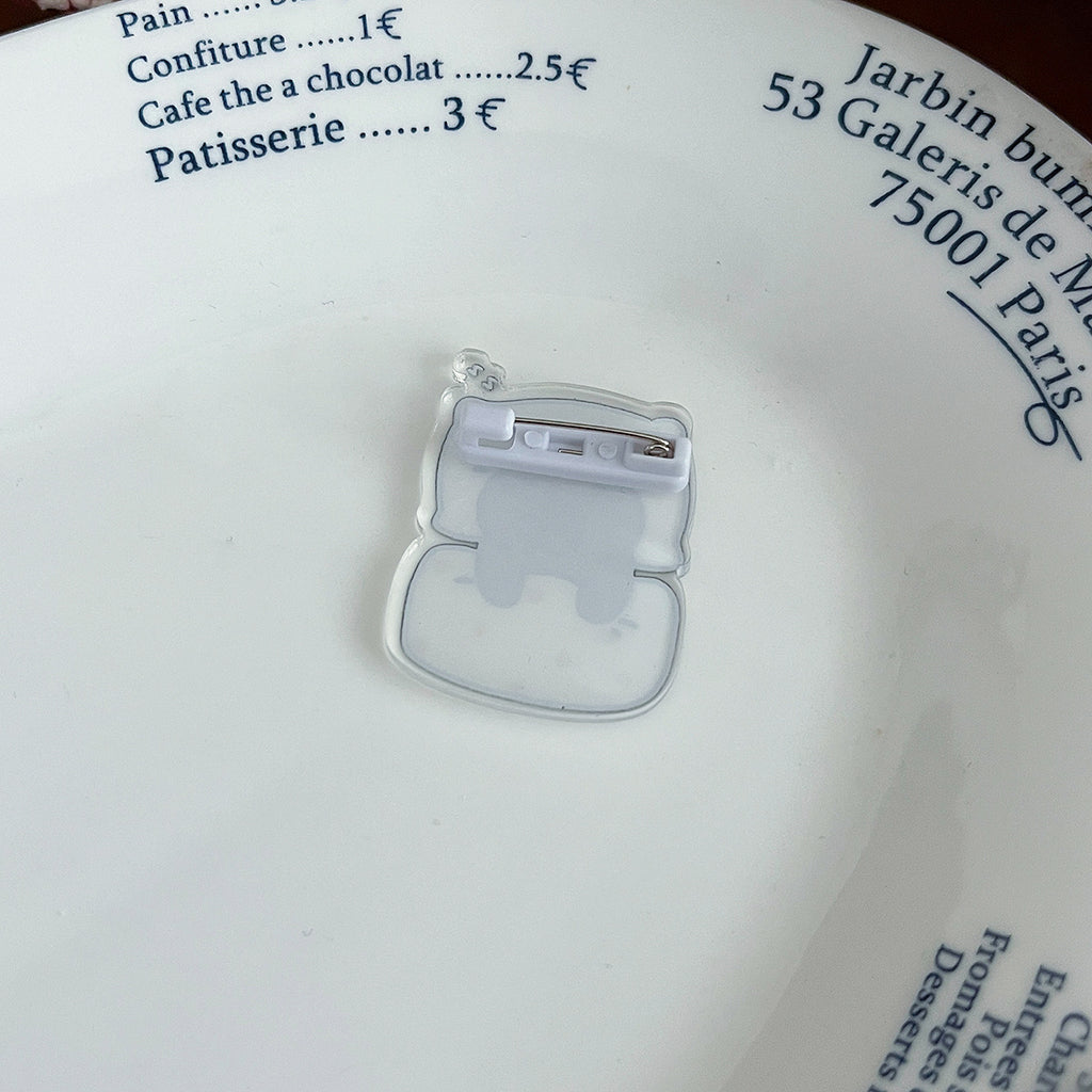 Cartoon Acrylic Reward Brooch - Modomu