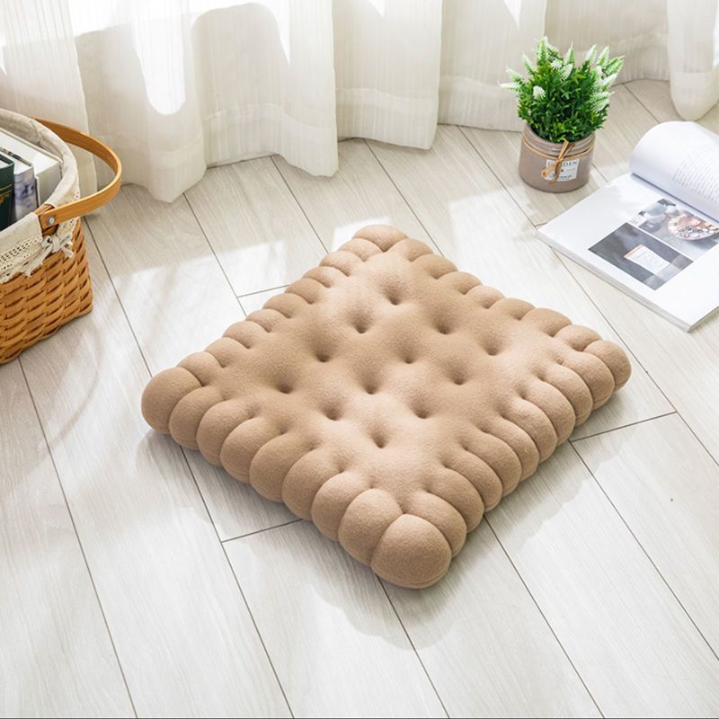 Light Coffee Large Cushion