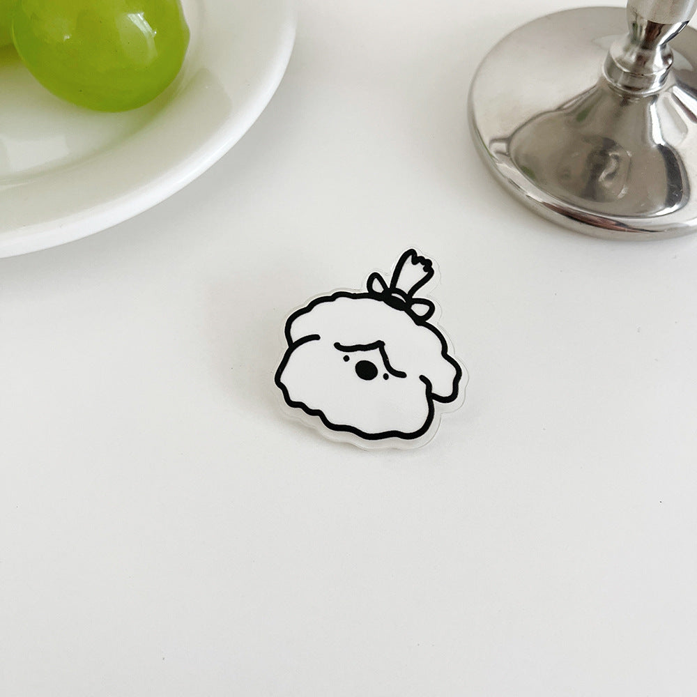 Cute Cartoon Puppy Brooch Pin - Modomu