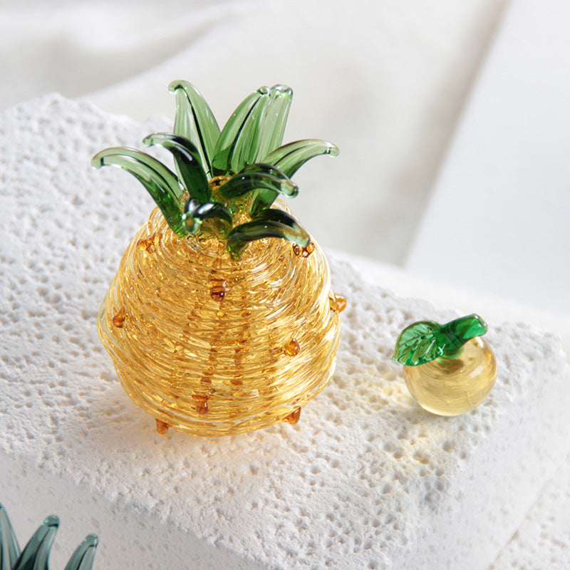 Handmade Glass Pineapple Ornament - Modomu