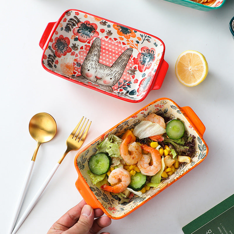 Cartoon Ceramic Gratin Dish - Modomu