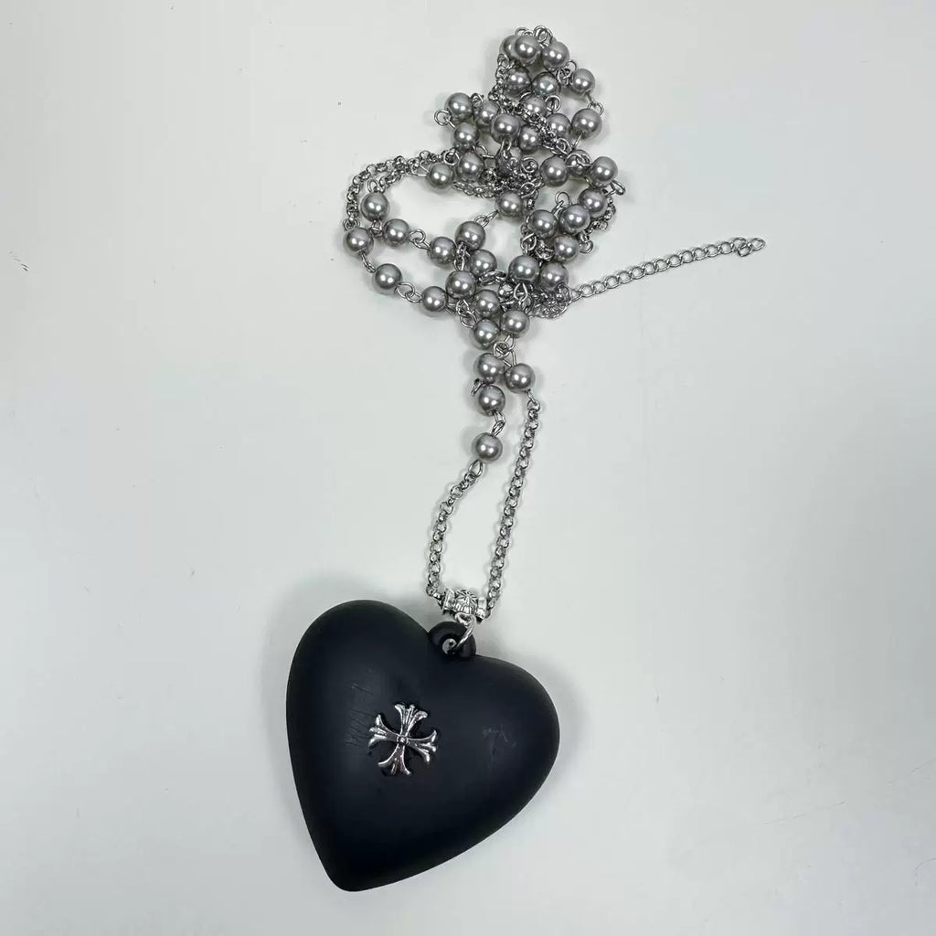 Punk Heart Pendant Necklace - Modomu