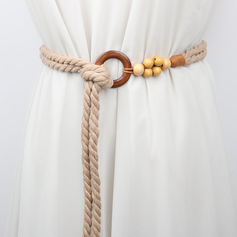 Bohemian Braided Waist Belt - Modomu