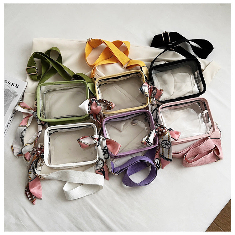 Clear Box Crossbody Bag