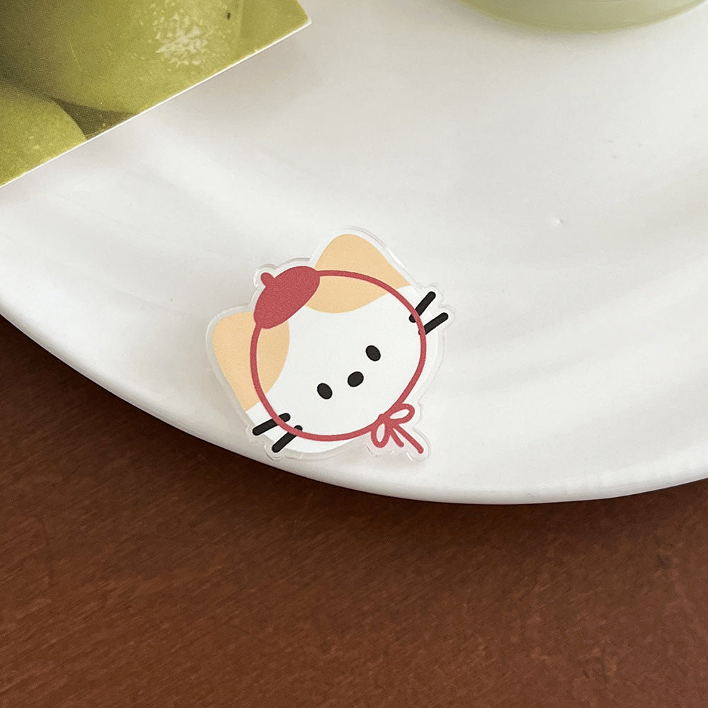Cartoon Elephant Acrylic Brooch - Modomu