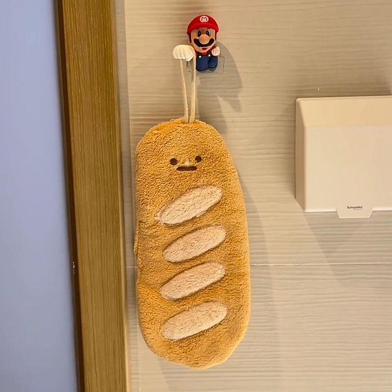 Bread Shaped Hand Towel