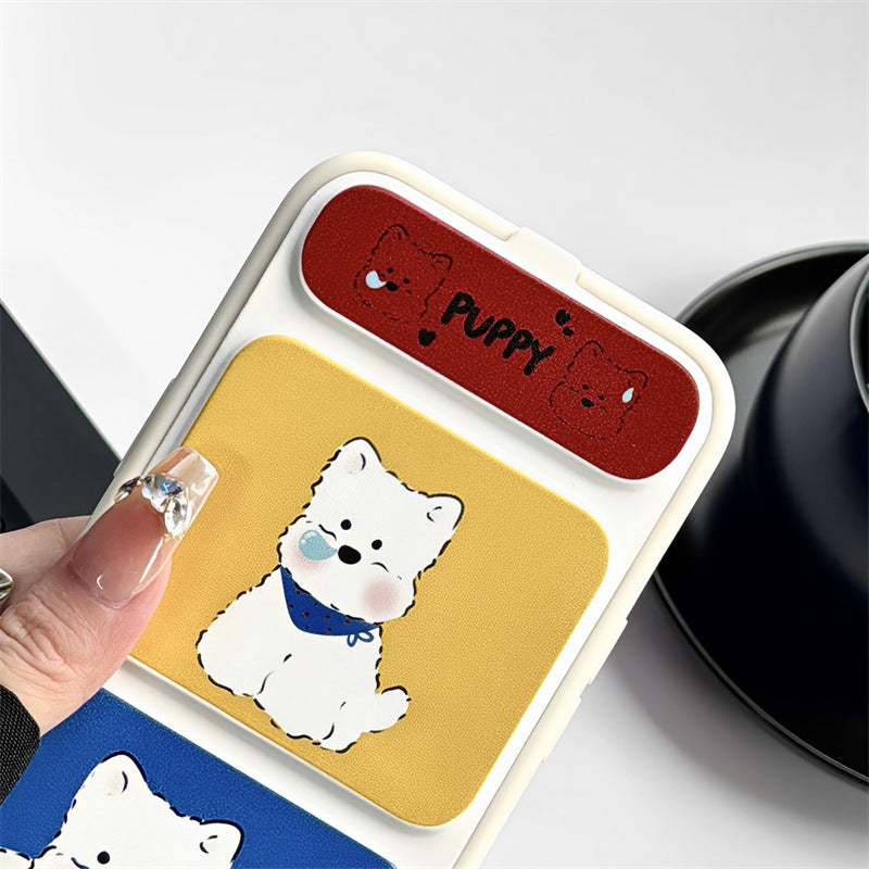 Puppy Stand Phone Case